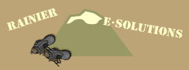 Rainier eSolutions Mountain Logo